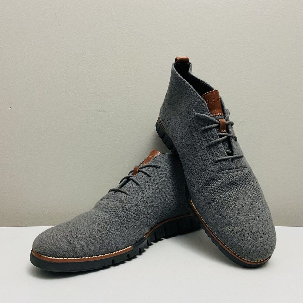Cole Haan ZEROGRAND Stitchlite Wingtip Oxford Men's Casual Shoes C29426 Gray 13M - Picture 8 of 10